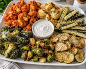 Air Fryer Buffalo Cauliflower