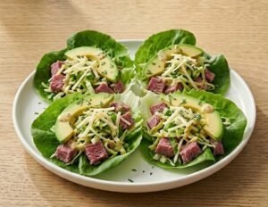 Beef Lettuce Cups