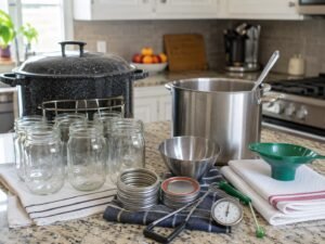 Canning Peach Salsa