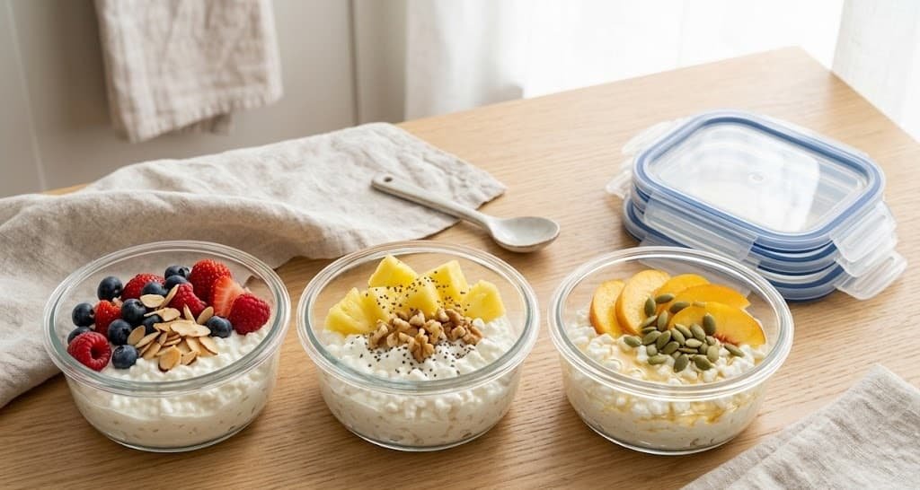 Cottage Cheese Breakfast Bowls