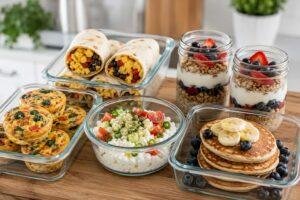 High Protein Meal Prep Breakfasts