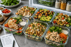 High Protein Salad Meal