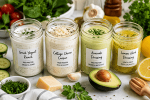 High Protein Salad Meal Prep
