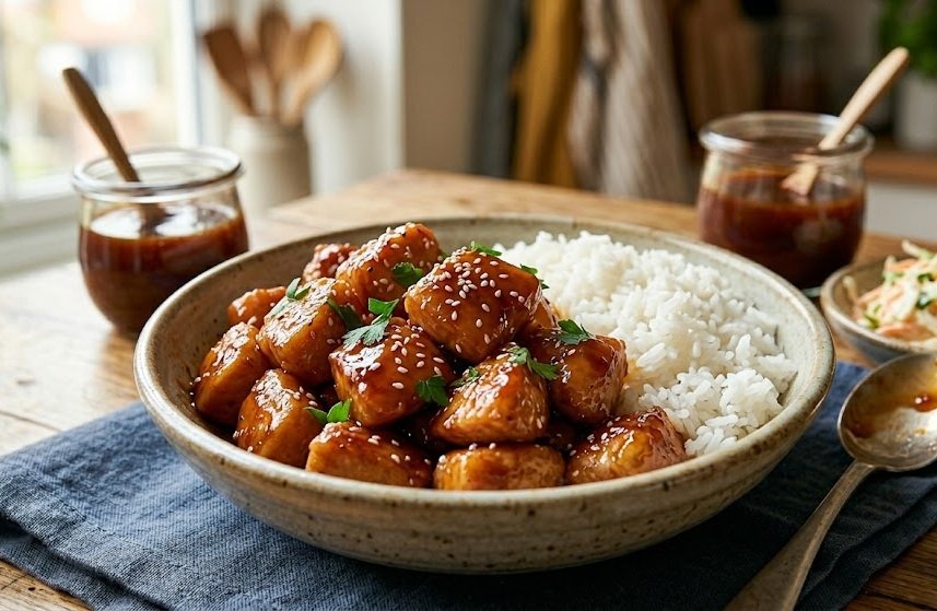 Honey BBQ Chicken Bites