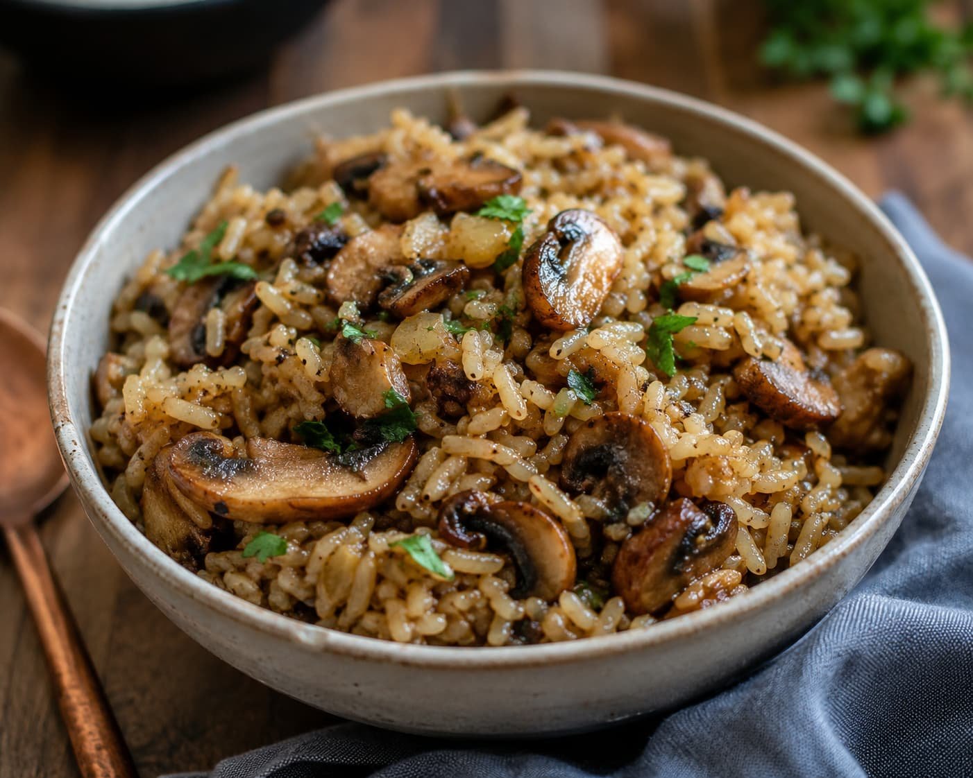 Mushroom Rice