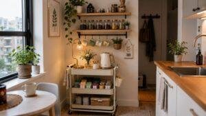 Small apartment kitchen