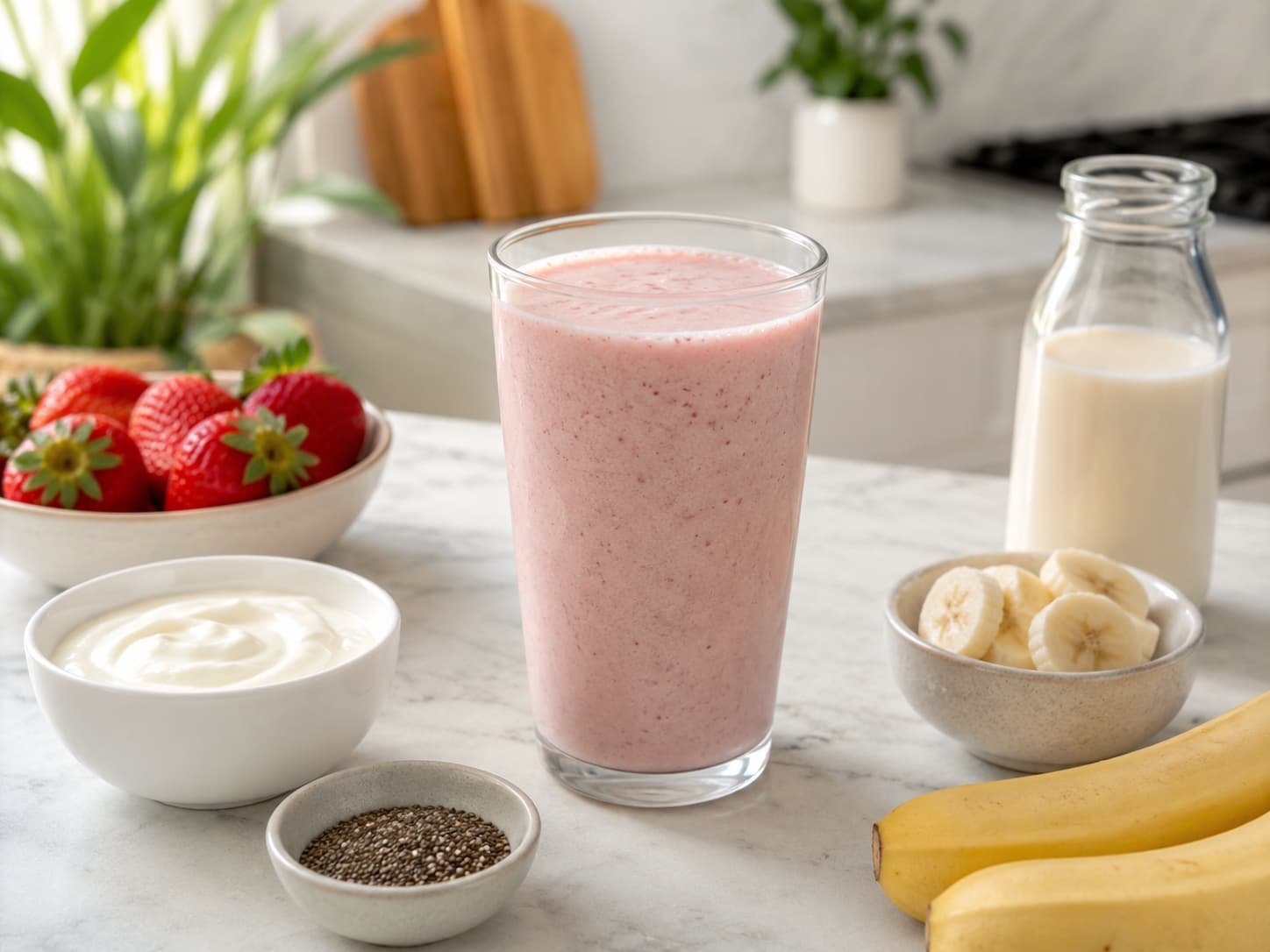 Strawberry Protein Shake