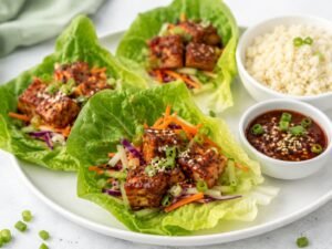 Tofu Lettuce Wraps