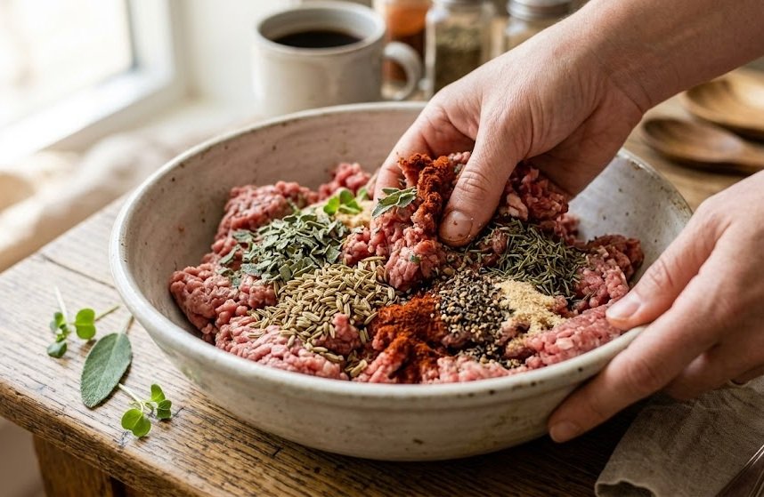 beef breakfast sausage recipe