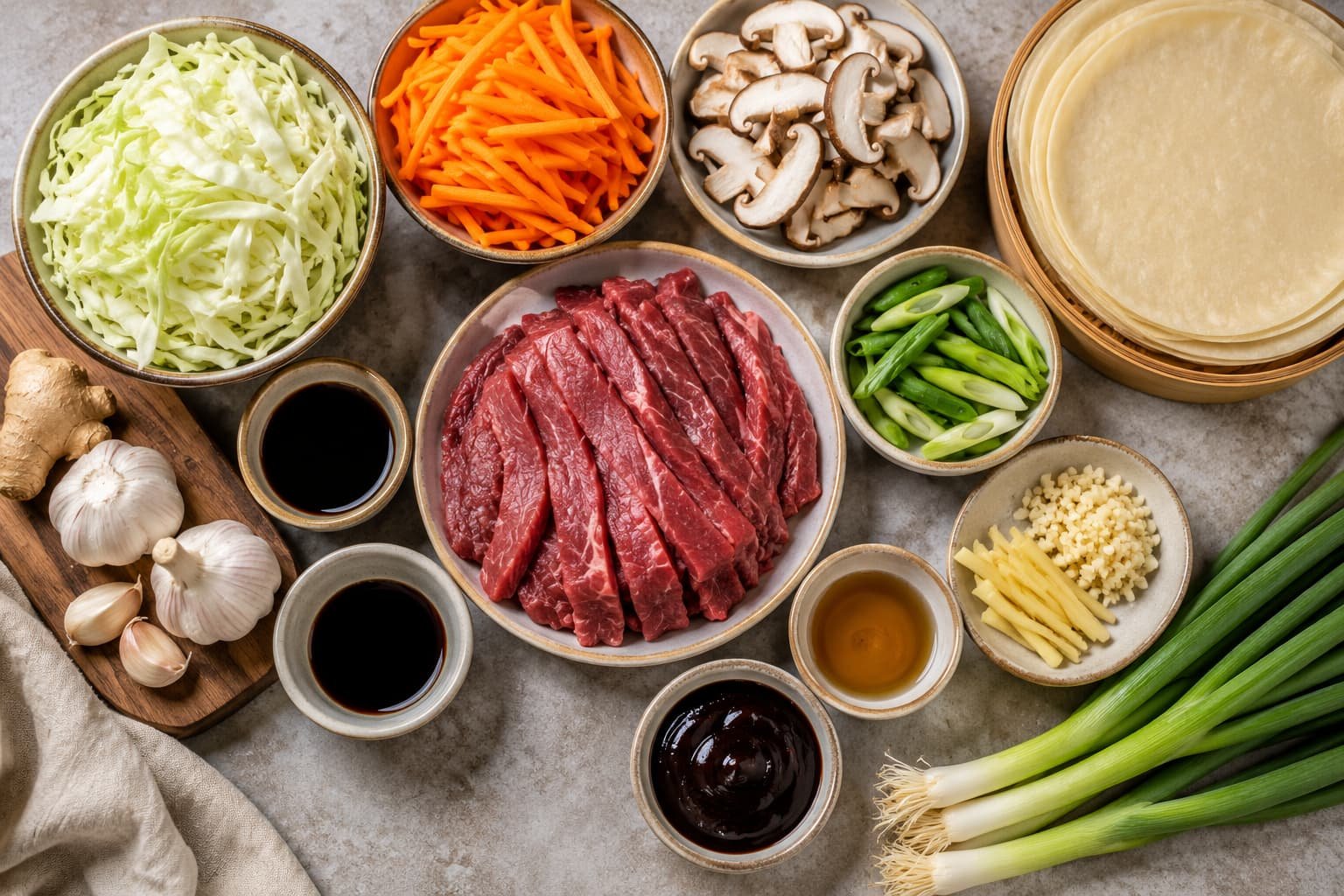 beef moo shu