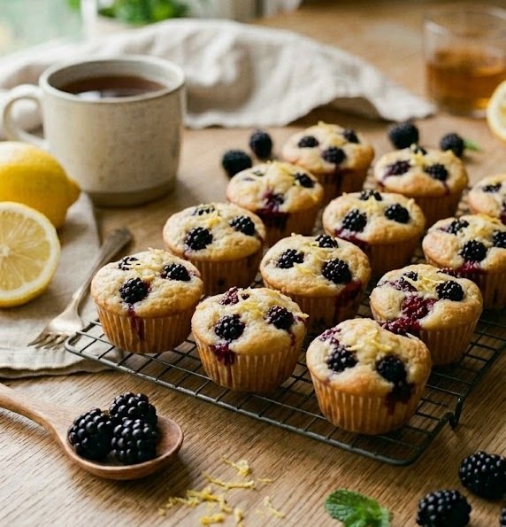 blackberry muffins recipe​