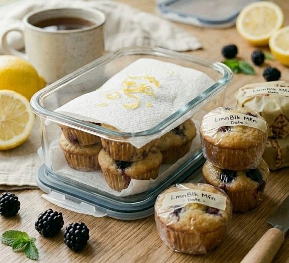 blackberry muffin​