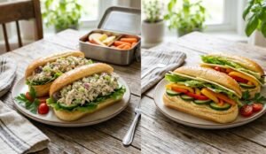 chicken teriyaki salad roll