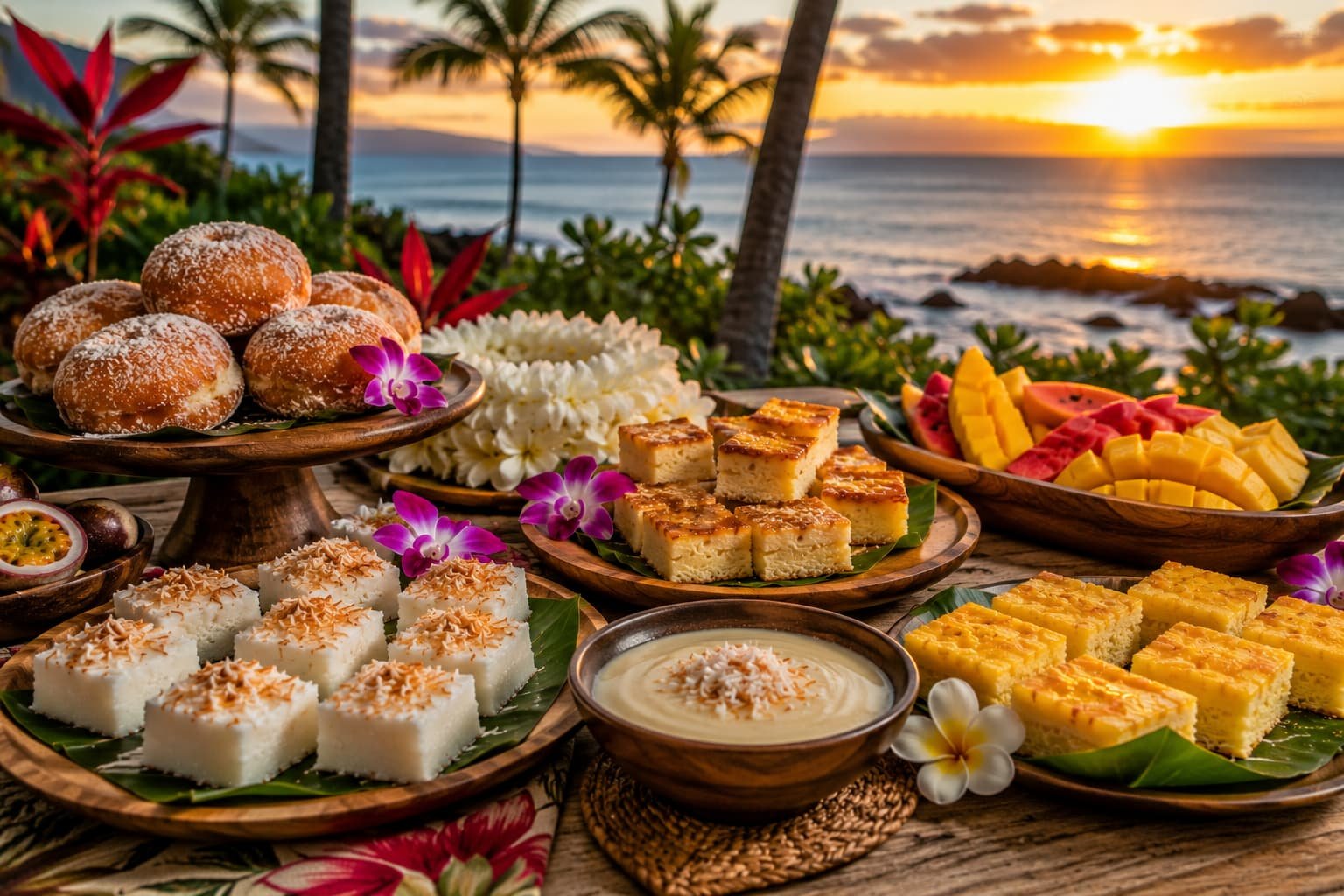coconut and cake​