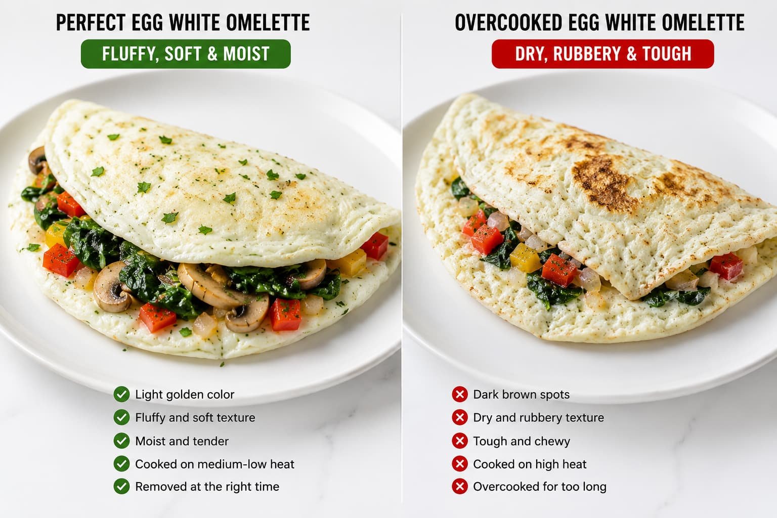 egg white omelette recipes