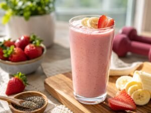 fairlife strawberry banana protein shake
