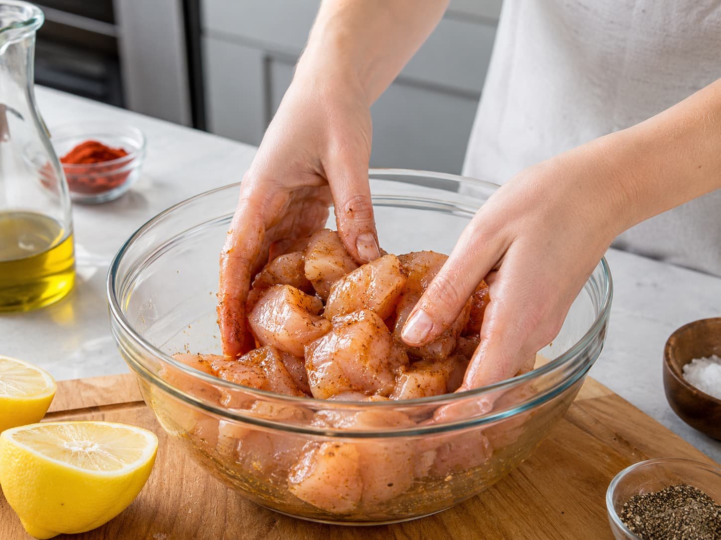 grilled chicken bites​