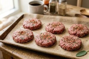 ground beef breakfast sausage