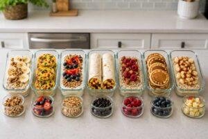healthy breakfast meal prep