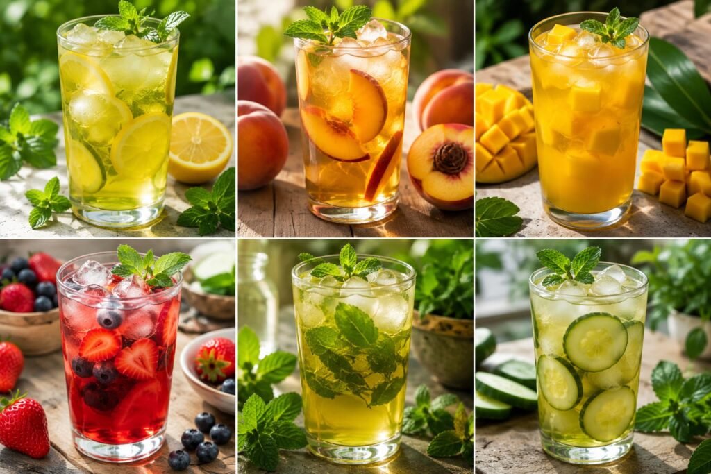 iced green tea recipe