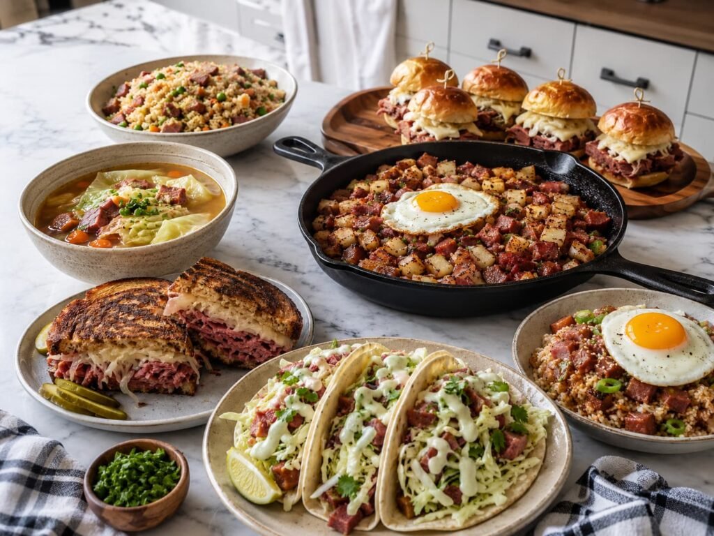 leftover corned beef recipes