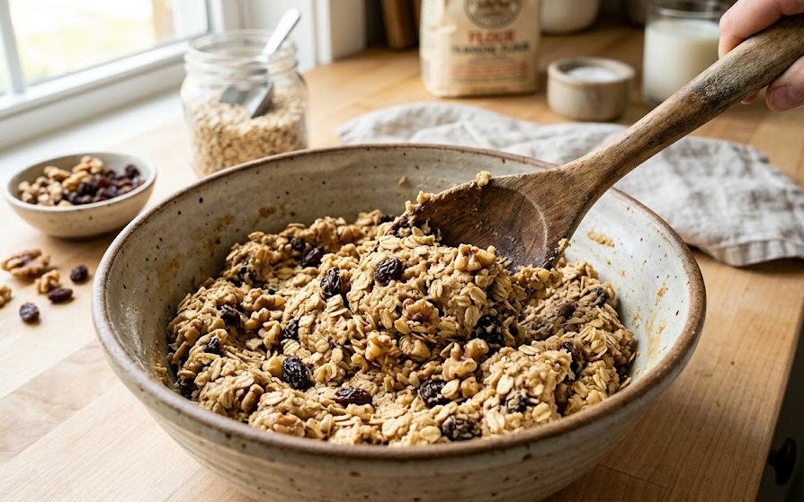 oatmeal raisin walnut cookie recipe