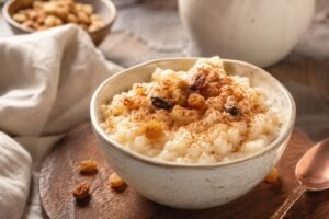 rice pudding dish