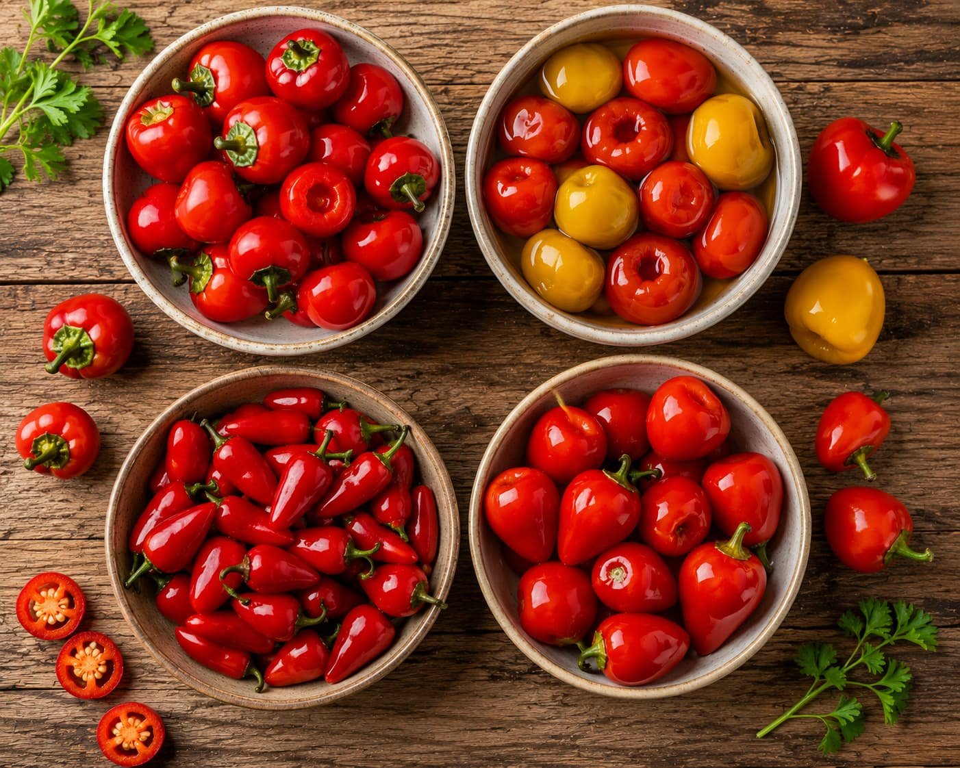 sweet cherry peppers