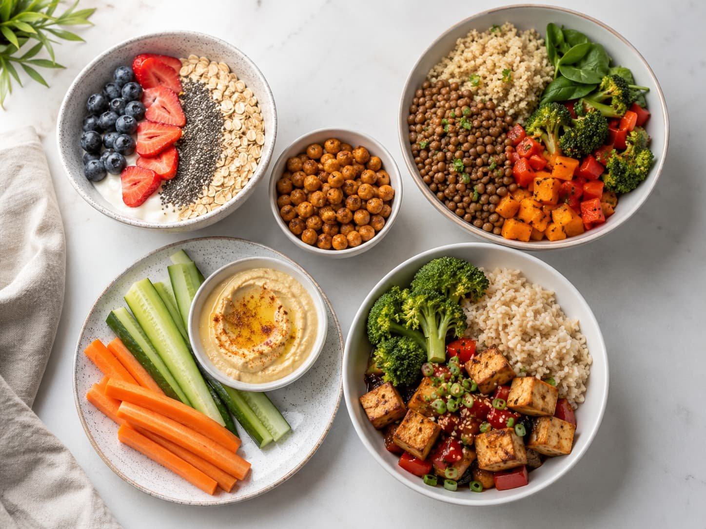 vegetarian meal prep ideas