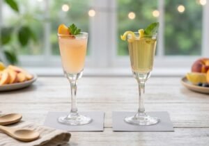 white tea vs green tea shot