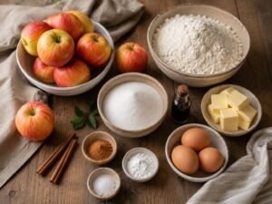 3 ingredient apple cake