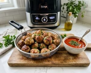 Air Fryer Turkey Meatballs