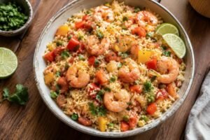 Arroz con Camarones