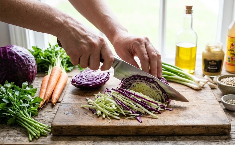 Cabbage Crunch Salad Recipe