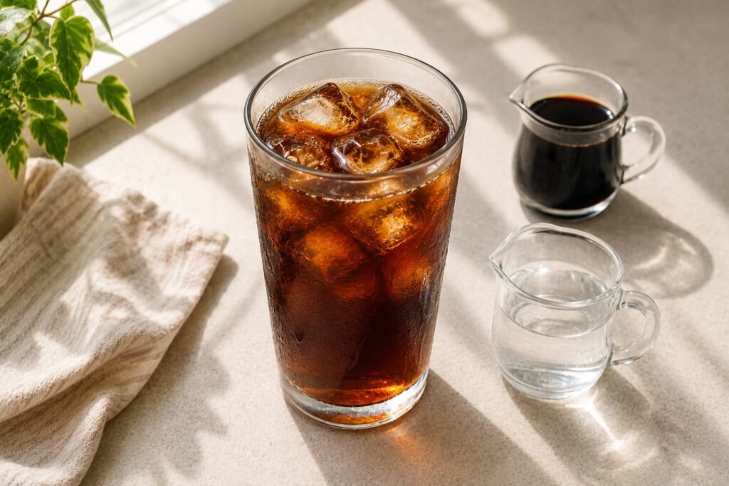 Caramel Iced Coffee Without Espresso