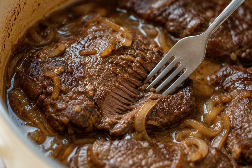 Dutch oven chuck steak