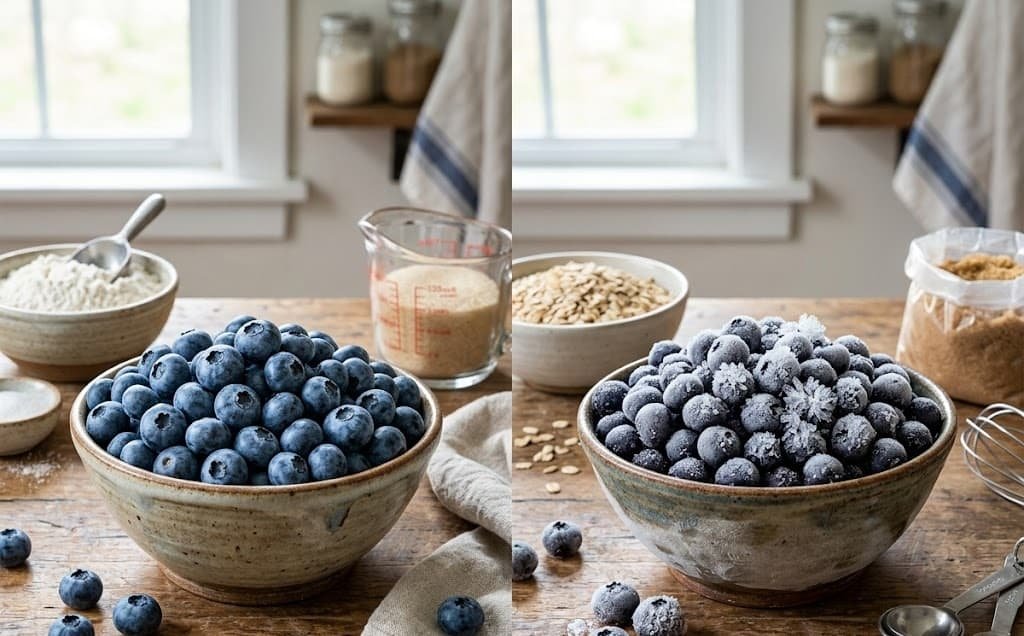 Frozen Blueberries