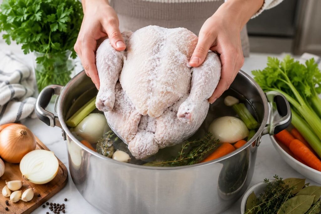 Frozen Whole Chicken
