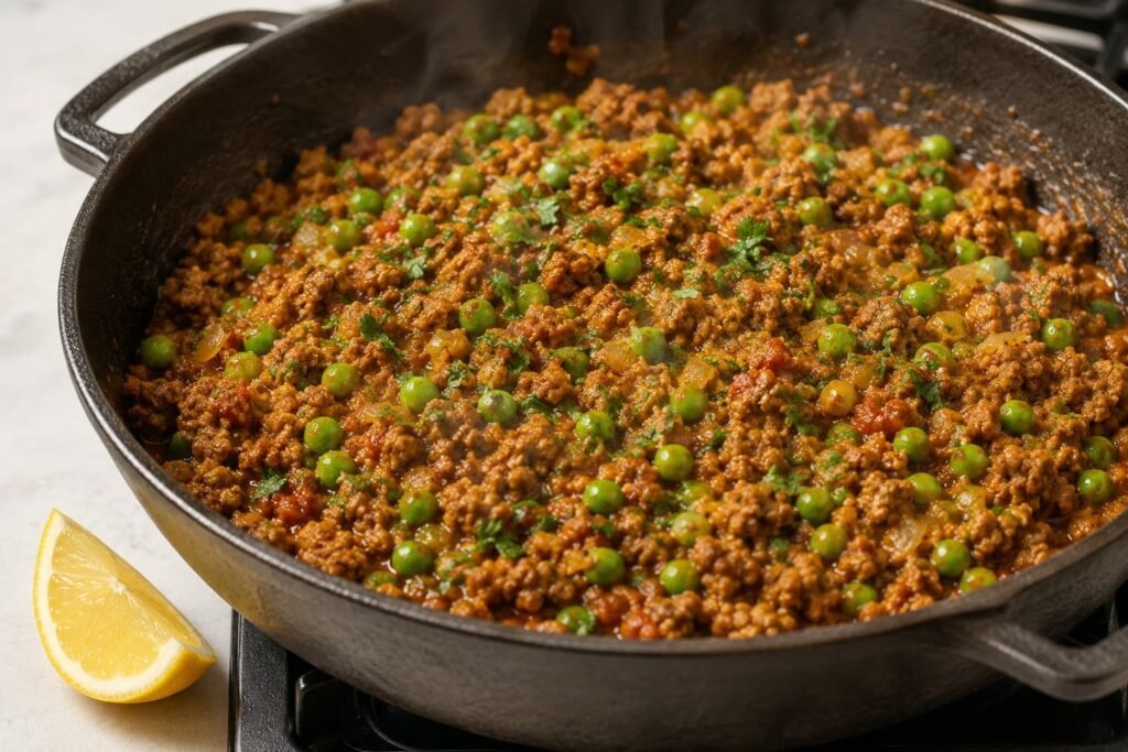 Frozen green peas