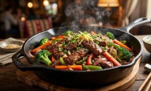 Ginger Beef Stir Fry