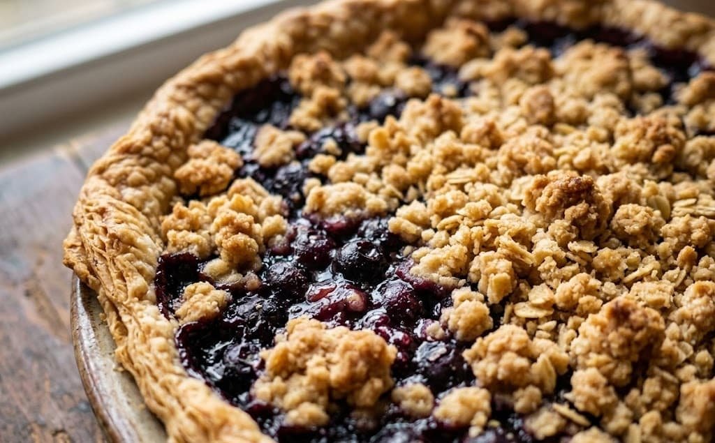 Homemade Blueberry Pie