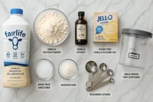 Ice Cream ingredients