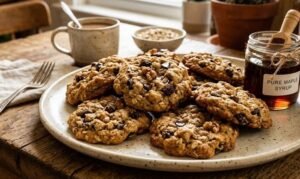 Maple Oatmeal Cookies