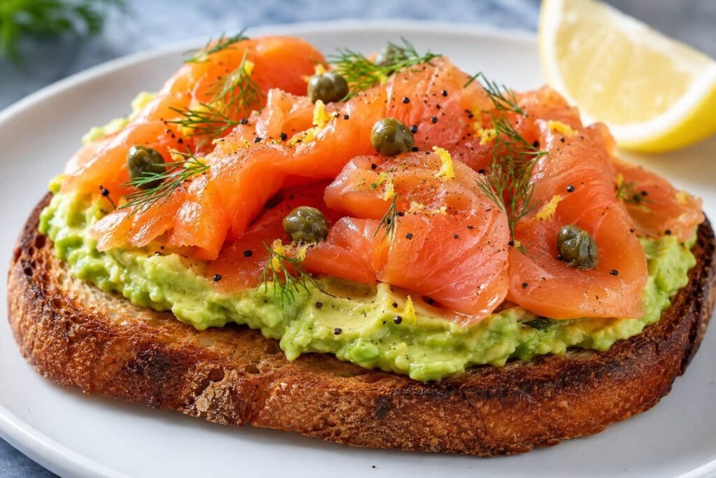 Smoked Salmon Avocado Toast