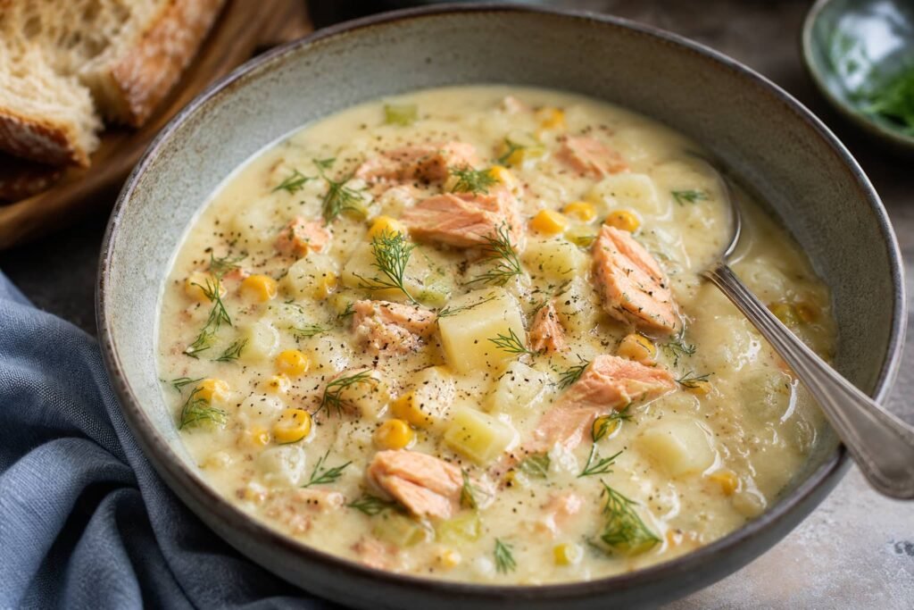 Smoked Salmon Chowder