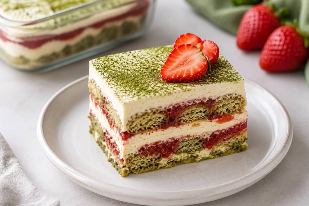 Strawberry Matcha