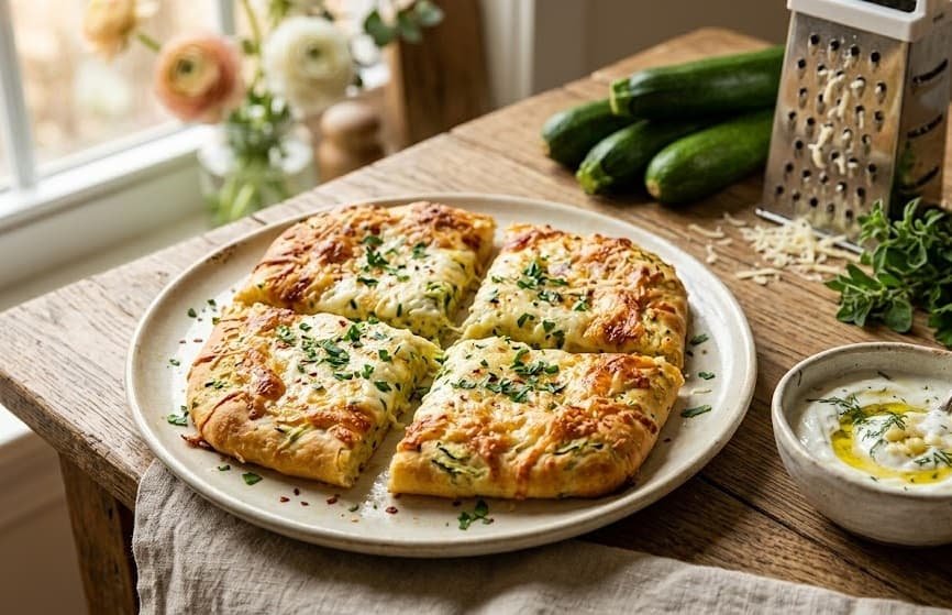 Zucchini Flatbread
