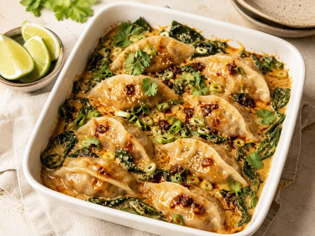 baked dumplings