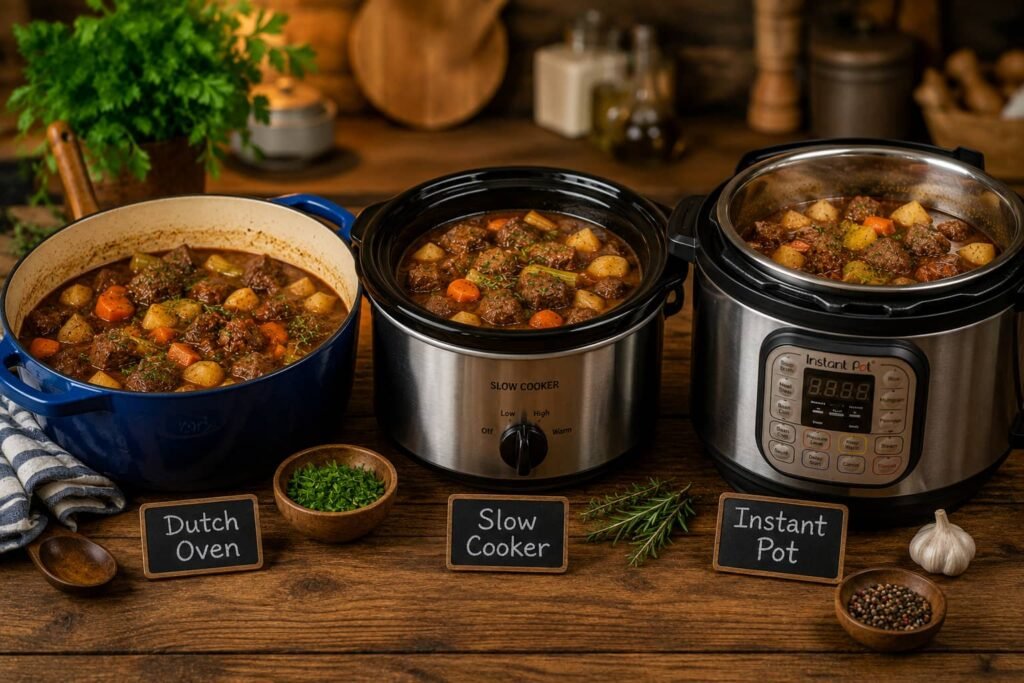 beef stew variations