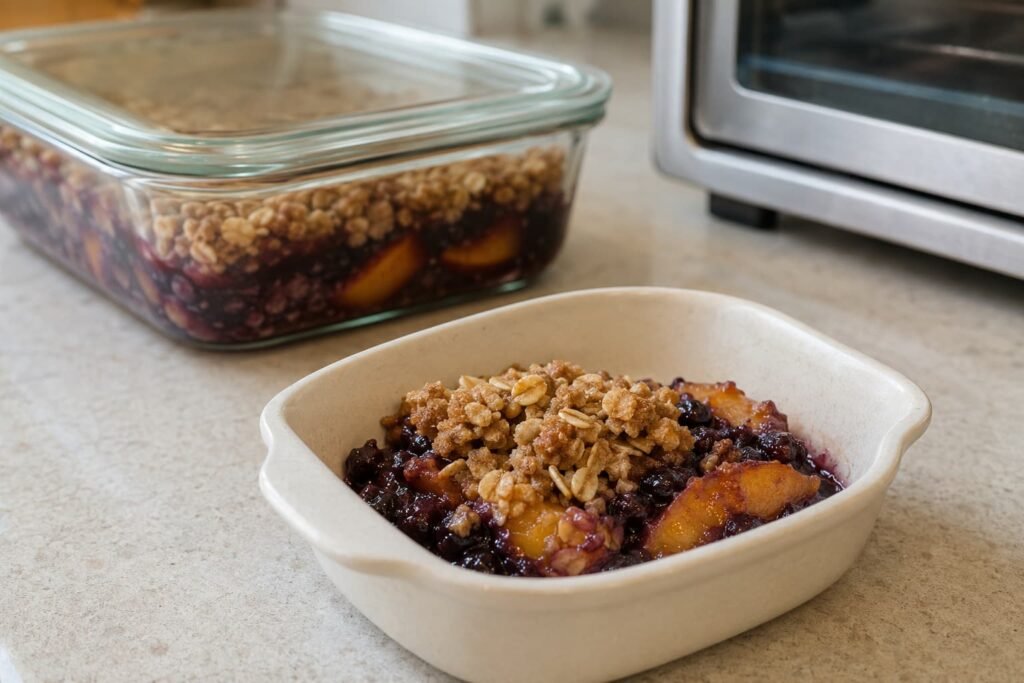 blueberry dessert